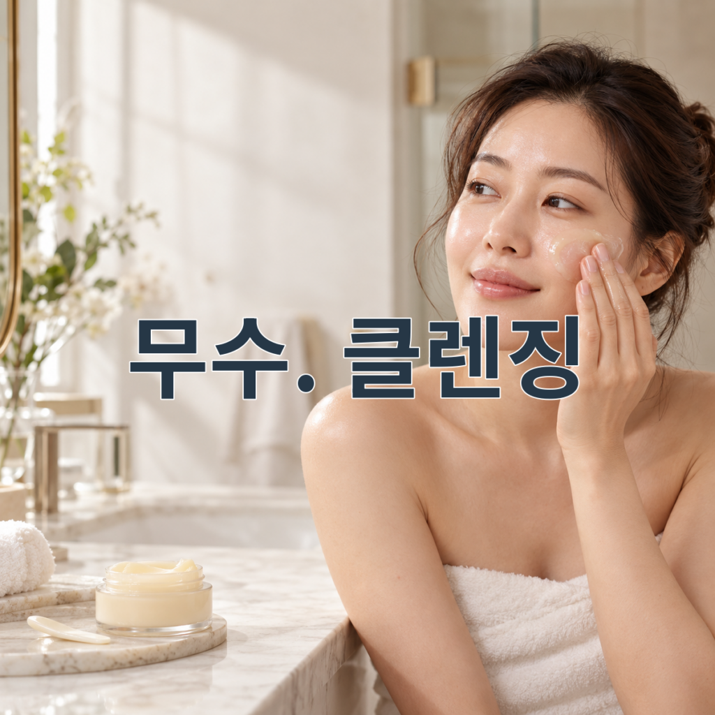 클렌징 — 무수·클렌징 공정