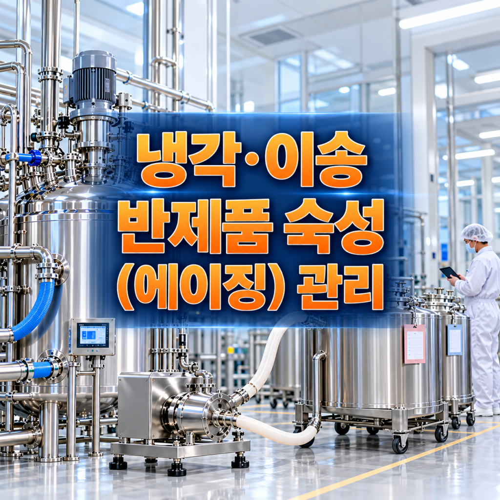 숙성 — 냉각·이송·반제품 숙성(에이징) 관리